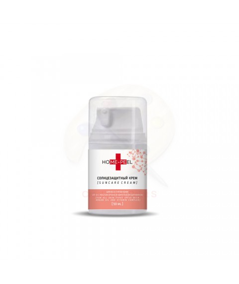 Home-Peel Солнцезащитный крем для всех типов кожи SPF 35 с маслом аргана и комплексом витаминов, 50мл.