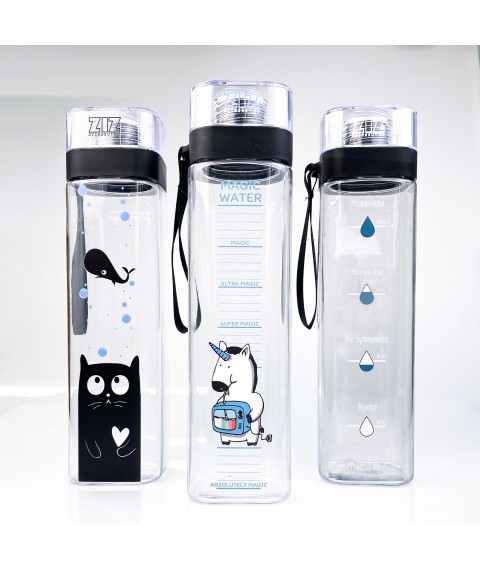 Бутылка для воды со своим дизайном или фото