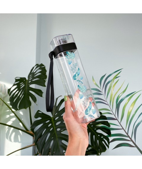Бутылка для воды ZIZ Пальмовые листья