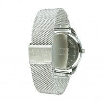 Годинник ZIZ Late white на металевому браслеті