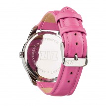 Ремінець для годинника ZIZ (малиново - пурпурний, срібло)