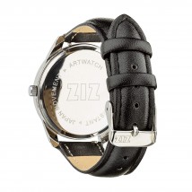 Годинник ZIZ Мінімалізм чорний (чорний, срібло)