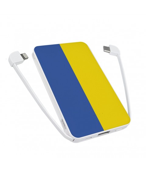 Повербанк ZIZ Флаг Украины 5000 мАч