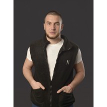 Fleece vest With Branding