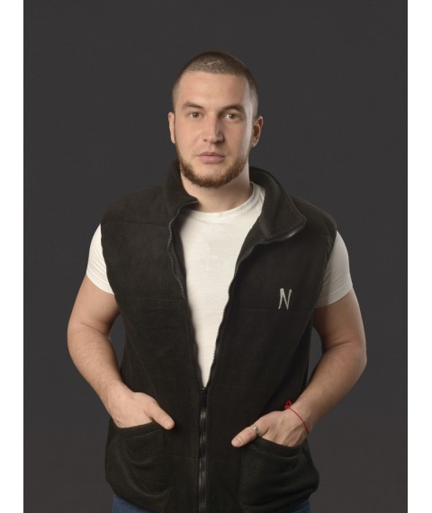 Fleece vest With Branding
