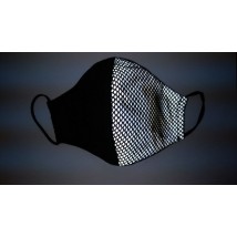 Protective Face Mask With Reflective Insert