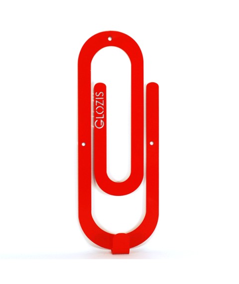 Вешалка настенная Крючок Glozis Clip Red H-012 26 х 10см