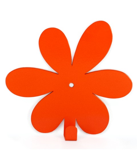 Вешалка настенная Крючок Glozis Flower Orange H-019 13 х 12см