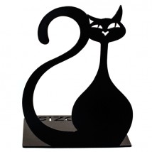 Упор для книг Glozis Black Cat G-024 15 х 10 см