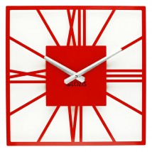 Настенные Часы Glozis New York Red B-025 35х35