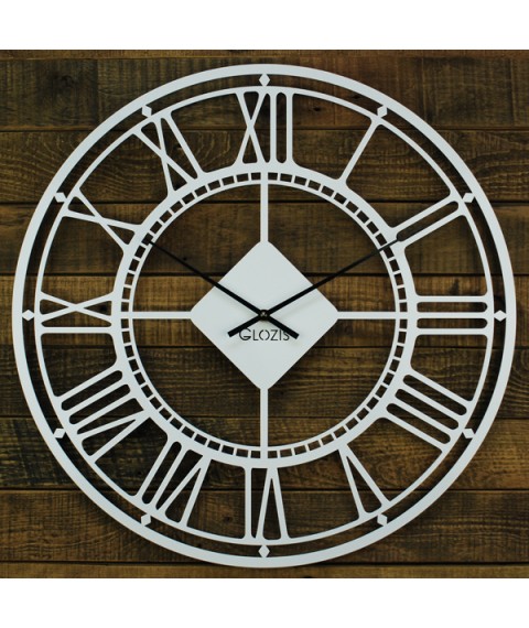 Wall Clock Glozis London White B-027 50x50