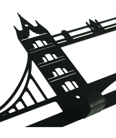 Вешалка настенная Glozis Tower Bridge H-069 50 х 16см