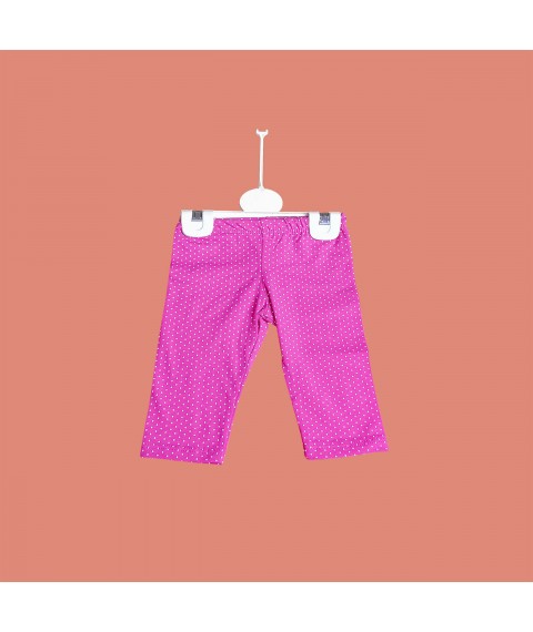 Suit (T-shirt+shorts) Matusya New White with pink 3106