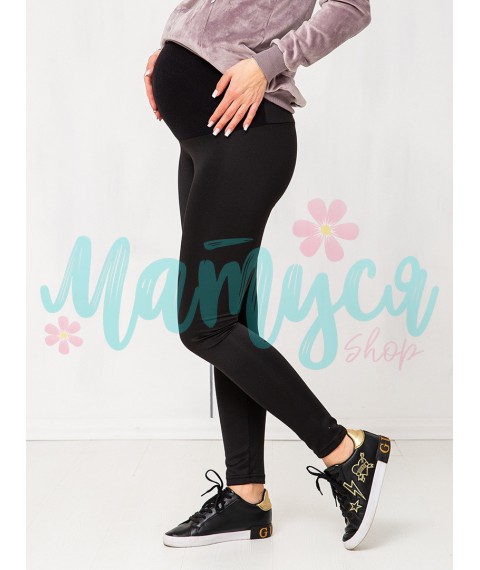 Knitwear Maternity leggings with tummy volume regulator