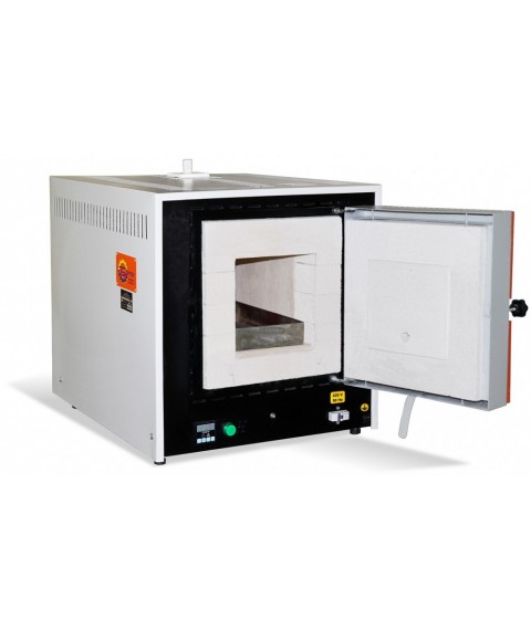 Муфельна піч для термообробки металу, випалювання кераміки, лабораторних випробувань до 1100°С (200х400х200 мм). Модель: СНО-2.4.2/11 И2, Бортек