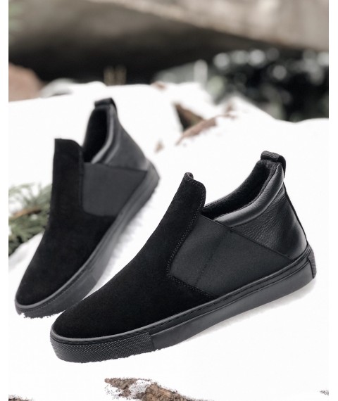 Slipper Black Sneakers - 36