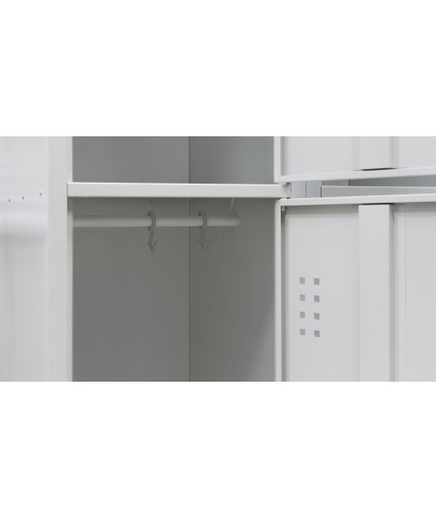 Metal clothing cabinet SHO-400/2-4*