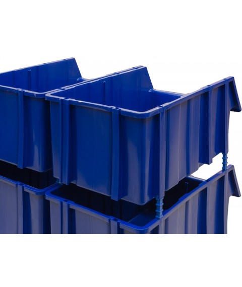 Single-sided plastic shelving 550-8