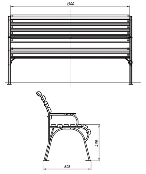 Bench "Sonata"