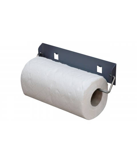 Hinged towel holder