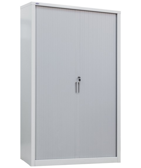 Stationery cabinet with roller doors ShKG-10 r