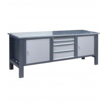 Schwere Serienwerkbank VT-210 D / 2M2S / D Oup