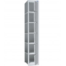 Compartment cabinet without 1 wall SHO-300/1-6pr. unit