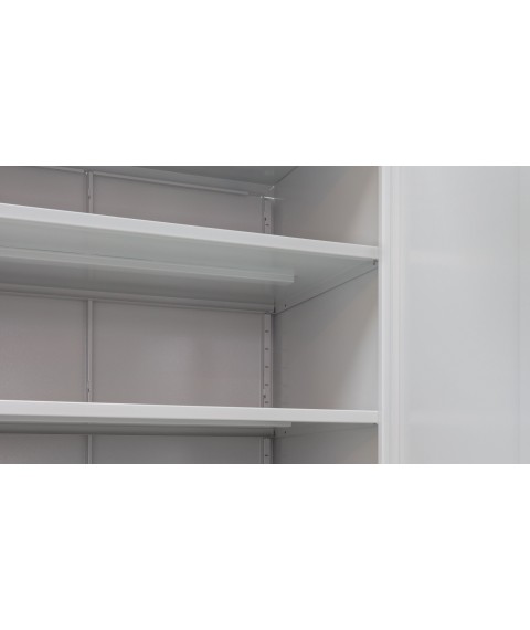 Stationery cabinet with roller doors ShKG-12 r
