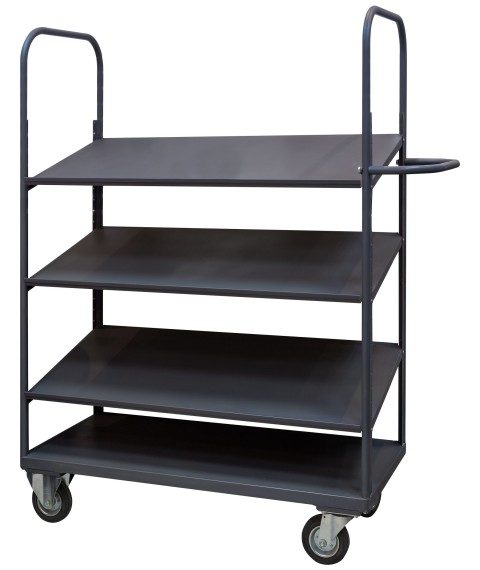Platform trolley for boxes TPYA-4N-13x6x18