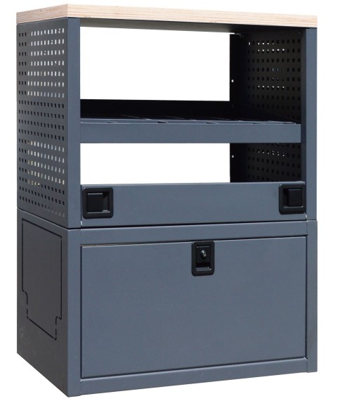 Car module for mobile service stations 7/4
