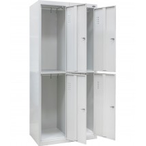 Metal clothing cabinet SHO-400/2-4*