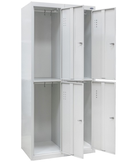 Metal clothing cabinet SHO-400/2-4*