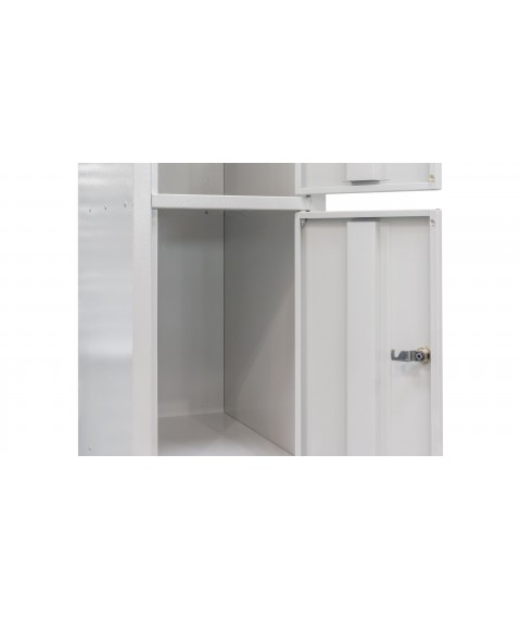 Одежный металлический шкаф ШО-400/1-4*
