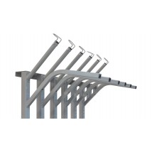 Rack universal zum Trocknen von Arbeitskleidung und Schuhen SUSOV-3