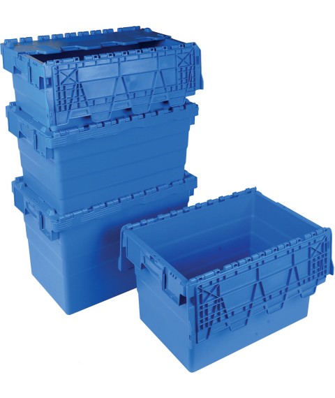 Plastic container with lid SPKM 4325