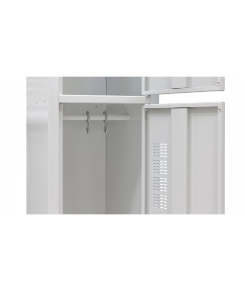 Metal clothing cabinet SHOM-400/1-2
