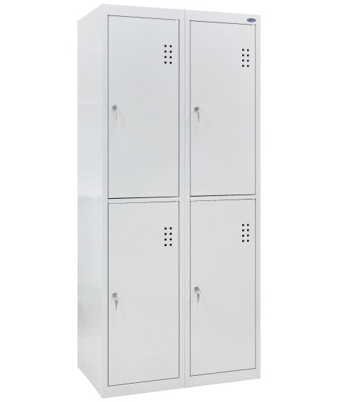 Одежный металлический шкаф ШО-400/2-4*