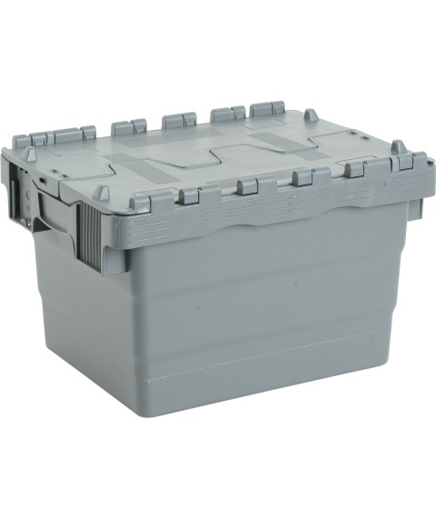 Plastic container with lid SPKM 4325