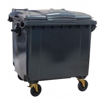 Container for solid waste TM "ESE" 1100 l. with flat lid