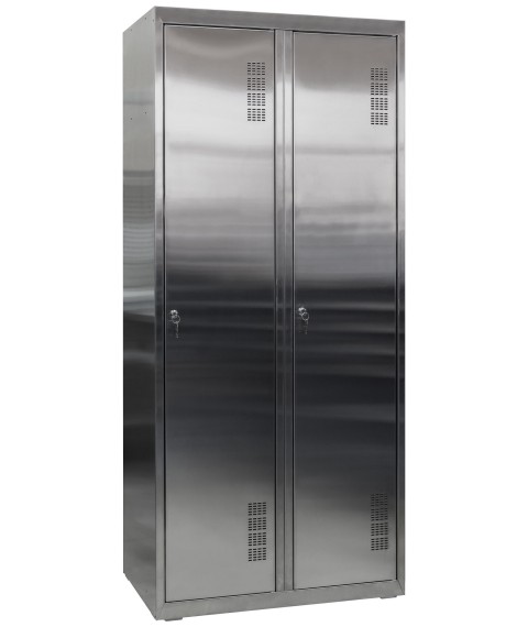 Stainless steel wardrobe SOMNZh-400/2