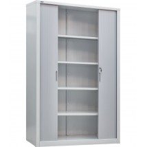 Stationery cabinet with roller doors ShKG-12 r