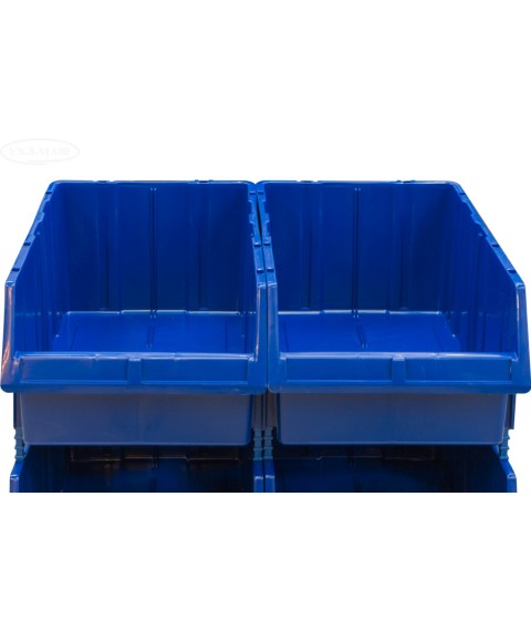 Single-sided plastic shelving 550-8