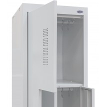 Kleiderschrank aus Metall SHOM-G-400 / 1-2