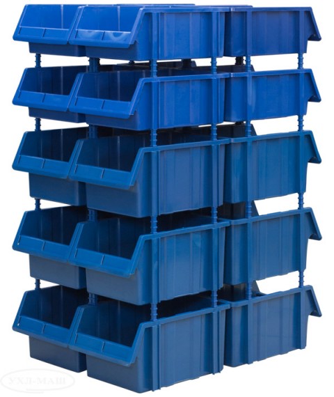 Double-sided plastic rack 515-8/520-12