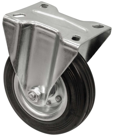 Wheel A-A02-125 does not swivel on the platform (black rubber)