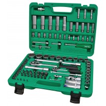 Tool set 1/4"&1/2" 94 units. (12 g) new box GCAI094R1