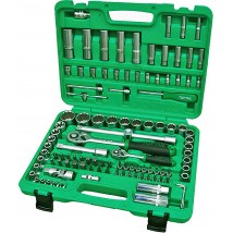 Tool set 1/4"&1/2" 108 units. (12-gr.) new box GCAI108R1