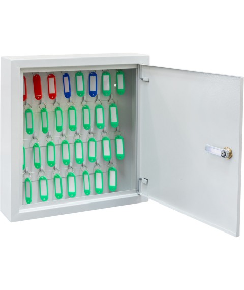 Metal wall-mounted key holder K-30