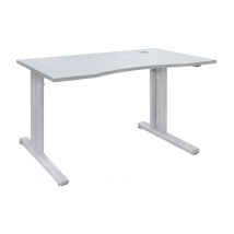 Office table on a metal frame VS