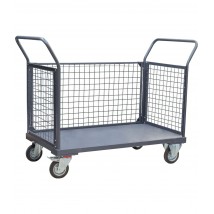 Platform mesh cart TPS-3S-12x7